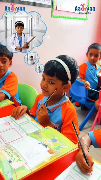 Kids play school activities